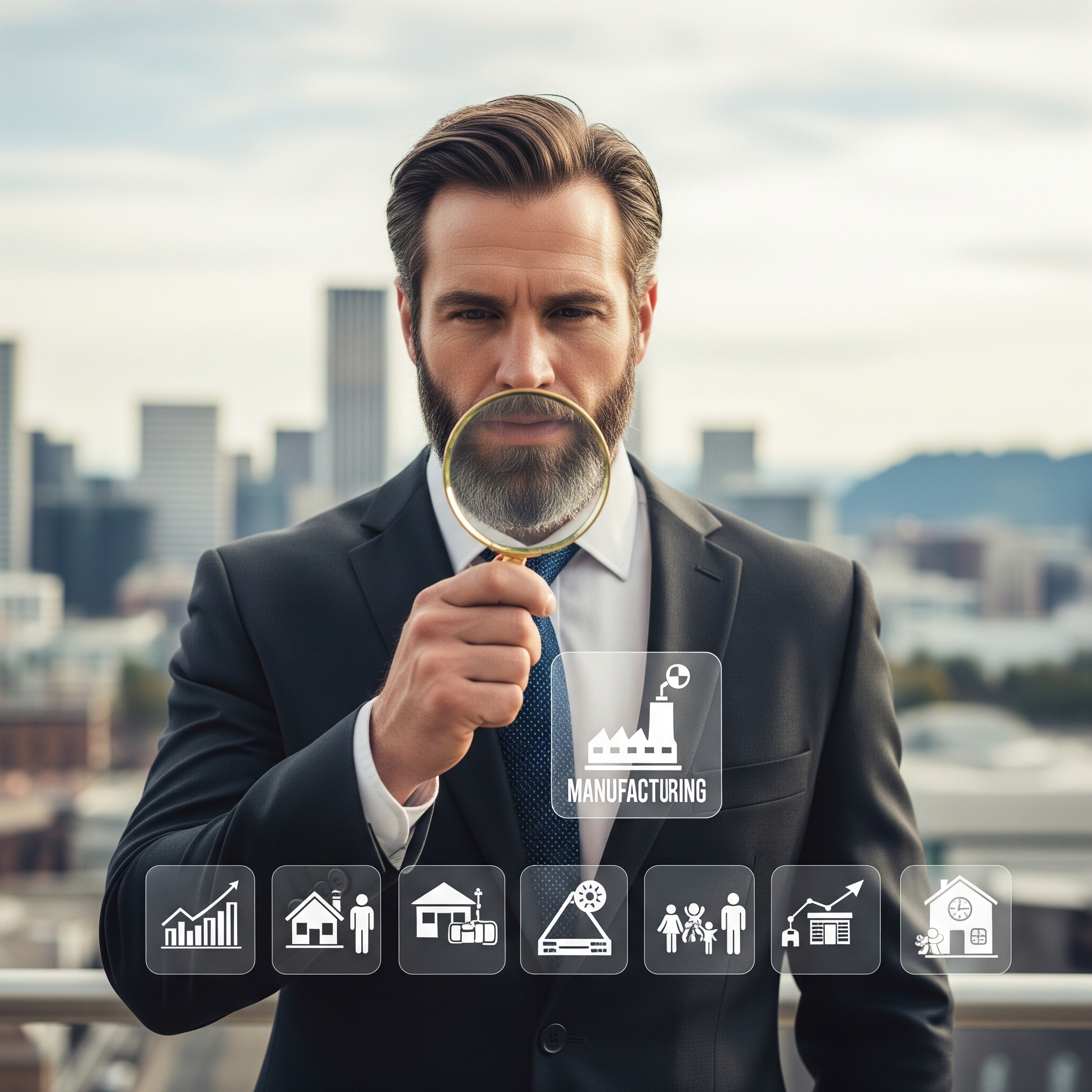 A business strategist pinpoints the ideal B2B customer for a Portland SMB using data and strategic analysis.